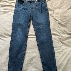 Madewell Dark Blue Skinny Jeans